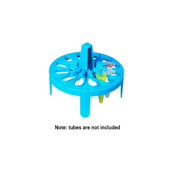 Bel-Art Prep-Safe Floating Micro-Tube Rack, Turquoise 246726-T - main